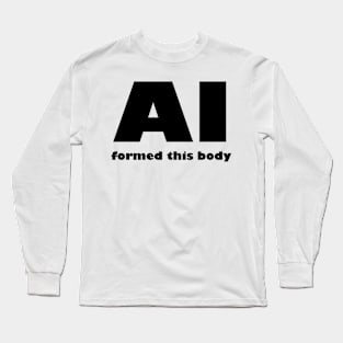 Artificial Intelligence Long Sleeve T-Shirt